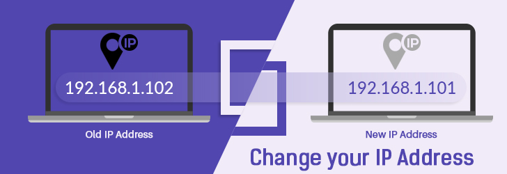 2. Changing Of IP Address: