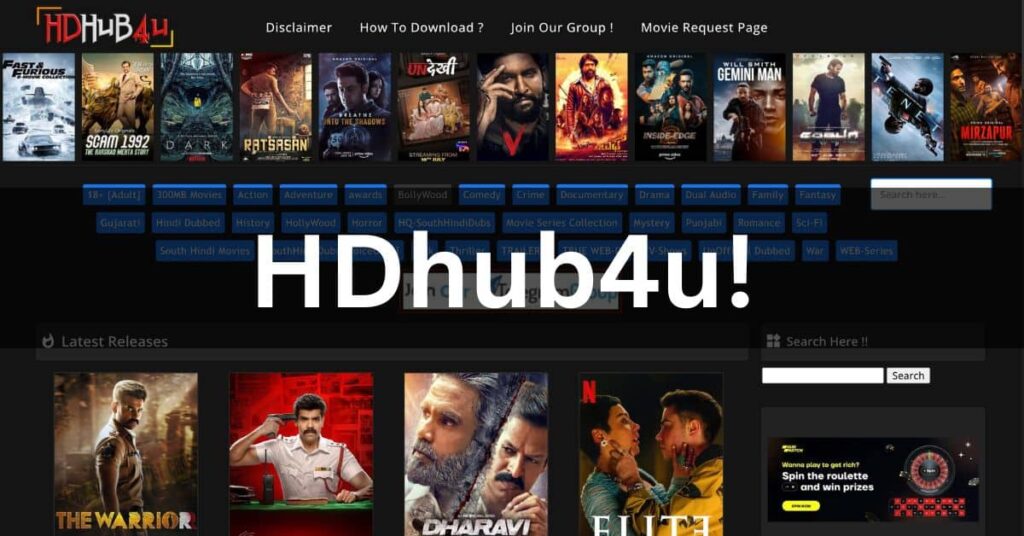 HDHub4u Page 1 Latest Movies & Shows Free HD Streaming