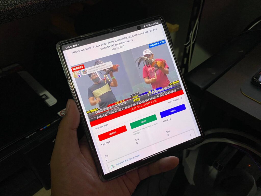 How can I play online sabong