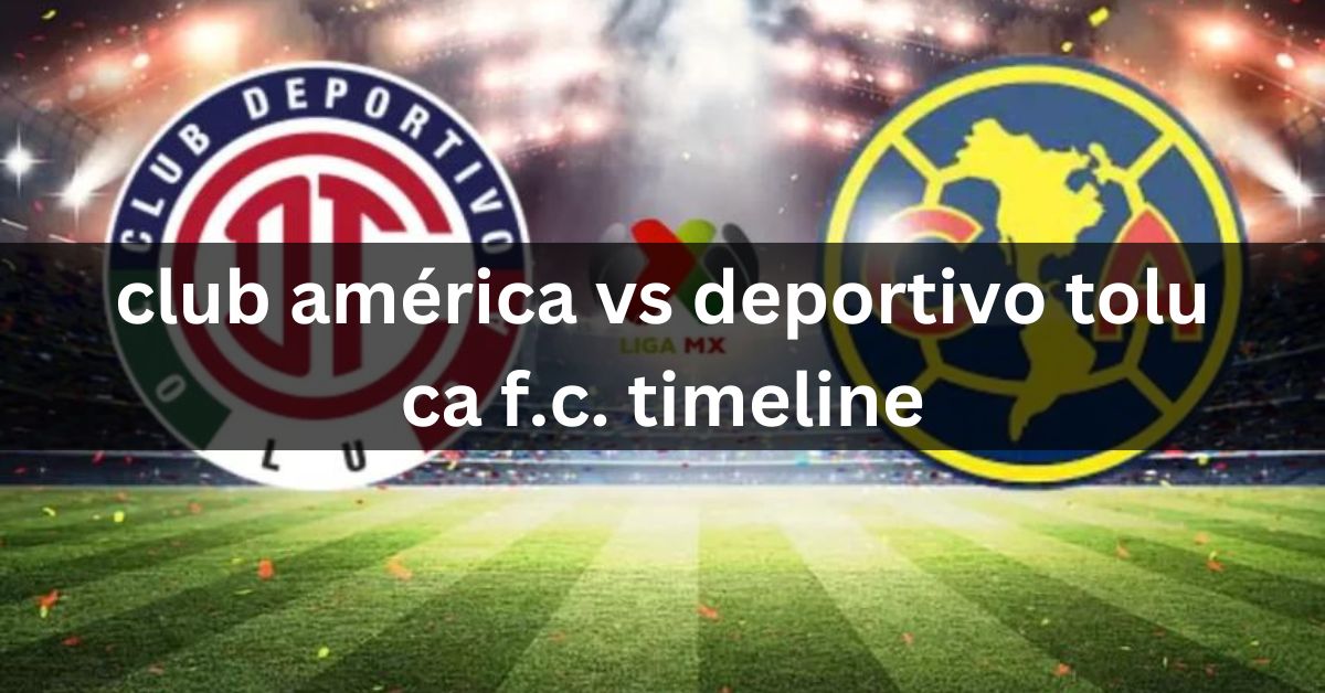 From Classic Clashes to Modern Showdowns: The Evolution of Club América vs Deportivo Toluca F.C.