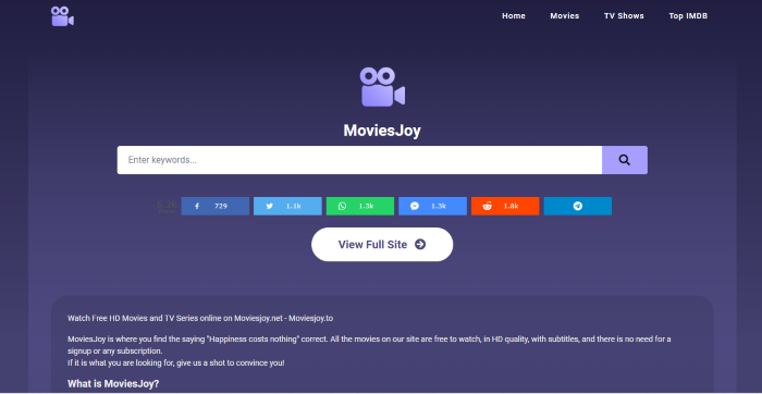 What Is Moviesjoy